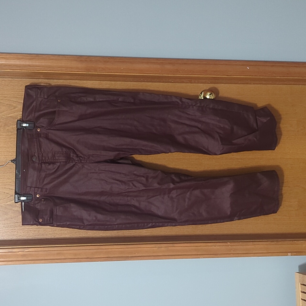 Gap Faux Leather Skinny Pants